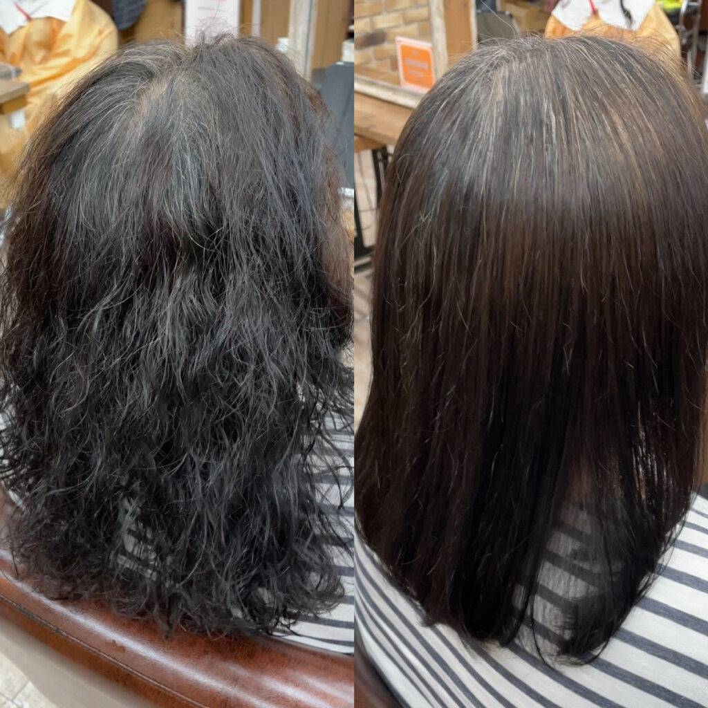 髪の毛が細く軟毛で痛みやすいお客様
